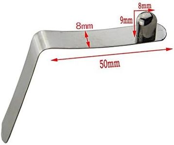 50pcs/lot 8 mm Remo de kayak Tent Pole Push s¨®lido bot¨®n Snap Muelle Tubo de bloqueo ¨²nico pin
