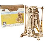 Ugears STEM Pendulum Model Kit - Creative Wooden Model Kits for Adults, Teens and Children - DIY Mechanical Science Kit for Self Assembly - Unique Educational and Engineering 3D Puzzles with App