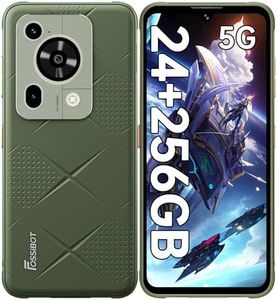 FOSSIBOT F112 PRO (2025) Rugged Phone Unlocked 5G - 24GB RAM+256GB/1TB ROM Cell Phone, 6.88''Display, 7150mAh Battery Smartphone, 50MP Camera, Android 14 Dual SIM Phones, IP68/IP69K/NFC/GPS/T-Mobile