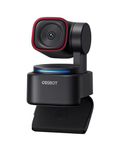 OBSBOT Tiny 3 Lite AI-Powered Spatial Audio 4K Webcam - Compact AI Tracking PTZ Camera with 1/2" Sensor, Tri-Mic, Voice Control, 120FPS, HDR, Webcam for PC, Mac, Laptop, Streaming, Meeting, Switch 2