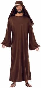 Forum Men's Value Biblical Robe, Brown, X-Large