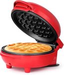 Quicknik Mini Waffle Maker Machine 3 In 1 Waffle Iron Home Appliances Kitchen Easy To Clean, 4 Inch, Perfect For Breakfast,Dessert, Sandwich, Pan Cakes, Other Snacks - 350 Watts