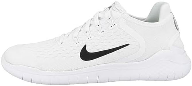 NIKE Women's Free Rn Sense Running Shoe Fitness, White White Black 100, 8.5 UK