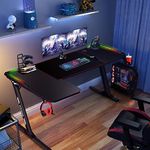 Luxsuite L Shaped Gaming Desk with 