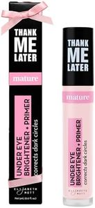 Elizabeth Mott Thank Me Later Under Eye Brightener & Primer – Hydrating Color Corrector and Concealer Primer for Dark Circles – Smooth Base for Mature Skin – Lightweight Formula, Fair Shade 5ml