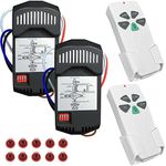 2 Pack Universal Ceiling Fan Remote