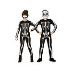 Wicked Costumes Kids Unisex Skeleton Jumpsuit Halloween Fancy Dress (8-10 years)