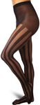 Pamela Mann Solid Sheer Stripe Wome