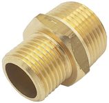 3/4" NPT x 1/2" BSP Male Union Reduction Thread Adaptor UK Thread to American