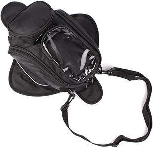 GES versión Mejorada Magnética Motorrad Sattel Beutel Halter Moto Bolsa de Combustible Bolsa de Tanque de la Motocicleta Impermeable Oxford Saddle Moto Paquete Negro