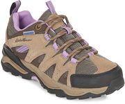 Eddie Bauer Lake Union Mid Women's Hiking Boots Water Resistant Lightweight All Weather, Bungee Cord, 6.5 UK