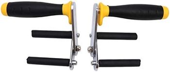 ULTECHNOVO 1 Pair Drywall Tools Carrier Portable Gypsum Board Lifter Handle Carry Load Lifter for Plywood Panel Plasterboard Glass Board