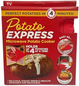 Microwave Potato Cooker - Reusable Perfect Potato Baked Steaming Express Sleeve