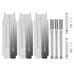 Replacement Kit for Charbroil Classic Series 280 2-Burner/360 3-Burner Gas Grill,Adjustable Heat Plates,Burners And Crossover Tube Repair for Charbroil Classic 463672717, 463672817, 463647018 (3-PACK)