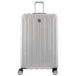 Umbrella Unisex Delsey Paris Titanium Hardside Expandable With Spinner Wheels Carry On Luggage, Silver, One Size UK