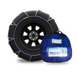 BKR Snow Chain Carbon Steel 16mm for Fortuner, Discovery, TATA Sumo 16" - 17" & 18" of Tyres