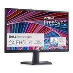 Dell SE2422HX 24 Inch Full HD (1920x1080) Monitor, 75Hz, VA, 5ms, AMD FreeSync, HDMI, VGA, 3 Year Warranty, Black