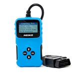 NEIKO 40500A Car OBD2 Scanner, Car Scanner Code Decoder, Reader & Eraser Automotive Check Engine Light Diagnostic Read & Clear Emission & Fault Codes 9, Code Reader, OBD2 Scanner Diagnostic Tool