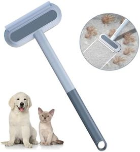 Redreo Pet Hair Remover, Multifunction Long Handle Lint Roller for Dog Hair and Cat Hair, Reusable, Lint Brush for Pet Hair, for Sofa, Bed, Carpet, Scratching Post
