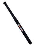 BOLDUP® Baseball Bat Sturdy Natural Wood Baseball Bat with Strong Wood for Self-Defense (32 inch Long) (Black Wooden BASSBAT)