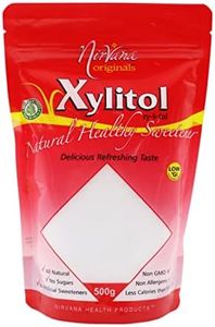 Nirvana Originals Xylitol Natural Healthy Sweetener Stand-Up Ziplock Pouch 500g