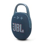 JBL Clip 5 Ultra-Portable Bluetooth Speaker with Integrated Carabiner, Big JBL Pro Sound, PlaytimeBoost, Waterproof Design and 12-Hour Playtime, Blue