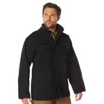 Rothco Vintage M-65 Field Jacket, Black, Large