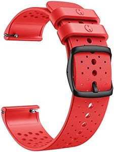 KINOEHOO Correas para relojes Compatible con Polar Vantage M Pulseras de repuesto.Correas para relojesde.(rojo)