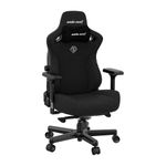 Anda Seat Kaiser 3 Gaming Chair for Adults - XL Reclining Video Game Chairs, fabric Ergonomic Office Chair, Heavy Duty Neck & Back Lumbar Support - Luxury Black Computer Chairs for Home & Work