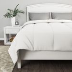 Lavish Home Down Alternative Overfilled Bedding Comforter, Full/Queen , White