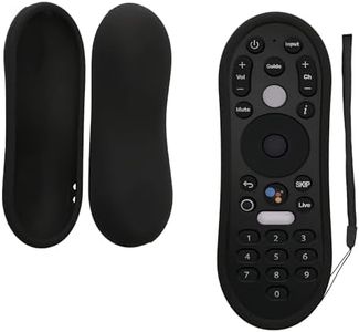 kwmobile Case Compatible with TiVo Stream 4K Case - Soft Silicone Cover for Remote Control - Black