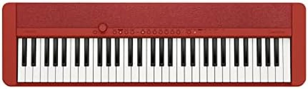 Casio CT-S1 Portable Piano keyboard Red