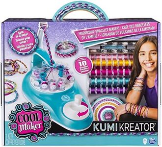 Cool Maker KumiKreator Friendship Bracelet Maker, Quick & Easy Activity Kit for Kids Ages 8 and Up