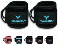 YAGHZU Ankle Straps for Cable Machines Women - Adjustable Gym Ankle Strap for Cable Machine, Neoprene Padded Cable Straps, Durable Leg Strap with Cable Cuff, Glute Kickback Ankle Strap with D Rings