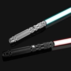 StimuVariety Light-Sabers for Adults Kids Age 8+, 2 Pack Heavy Dueling Metal Hilt Light Up Sword Cool Suff Toys for Men Boys, 16 RGB-Colors 5 Dynamic-Mode Rechargeable, Party Cosplay for Teen Girs