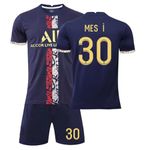 Kids Jersey Boys Jersey Football Trainshirts Youth Football Suit Soccer Jersey Shorts Set Fans Gift