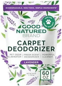 Good Natured Brand | Carpet Deodorizer & Freshener Powder | 60 oz Pet Odor Eliminator for Strong Odor & Pet Urine | Fresh Natural Lavender | Safe for Homes with Pets