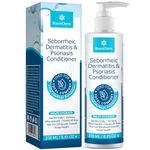 Roycederm Seborrheic Dermatitis Psoriasis Conditioner: Scalp Relief for Folliculitis Psoriasis Dry Itchy Scalp Oily Hair - Dandruff Conditioner for Healthy Hair