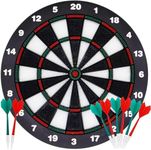 Safe Dartboard Set with 8 Darts Chi