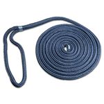 ACY Marine Double Braided Nylon Dockline (Navy, 5/8-Inch x 35-Feet)