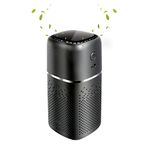 Yaindhi Car Air Purifier, Mini Portable Air Purifier,Air Purifier for Car with H13 True HEPA Filter for Smoke, Dust,Quiet Personal Air Purifier for Car Traveling Bedroom Office Use (Black)