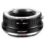 K&F Concept MD to Nik Z Lens Mount Adapter for Minolta Rokkor SR MD MC Mount Lens Compatible with Nikon Z Mount Z6 Z7 Mirrorless Cameras