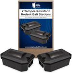 Lockable Rodent Bait Station - x2 T