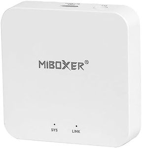 lang boss Télécommande sans fil MiBoxer 2,4 G WiFi pour toutes les ampoules LED Milight RF Series 2,4 GHz, bande lumineuse, prise en charge par application de contrôle vocal Alexa Google Home