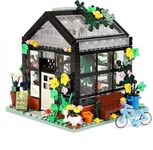 SKY LINE OCEAN Flower House Building Block Set for Kids with LED Lights House Kit Gift on Birthday, Childern's Day, or Special Occasion for Boys and Girls 6 Months Structural Warranty with 579+ Pcs