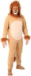 ADULTS LION COSTUME - BROWN LION JU