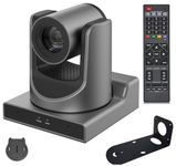 SMTAV AI Auto Tracking PTZ Camera - 20X Optical + 16X Digital Zoom, High-Speed PTZ, 3G-SDI + HDMi+USB3.0 Output, Local Record Support,PoE Support(G03684)