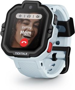 TickTalk5 Kids Smart Watch with GPS Tracker, Video Calling, 4G, Ages 3-12