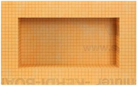 Schluter KERDI-Board-SN: Shower Niche 12"x6"