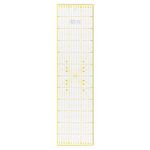 Elan Patchwork Ruler 60 cm x 15 cm Anti-Slip, Quilting Rulers, Metric Ruler, Acrylic Ruler, Sewing Ruler for Quilting Supplies, Patchwork Square, Quilting Accessories